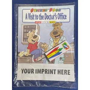 A Visit to the Doctor's Office Sticker Book Fun Pack