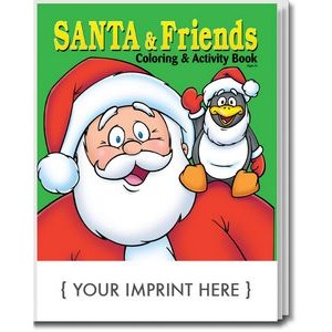 Santa & Friends Coloring Book