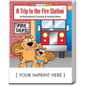 A Trip to the Fire Station Coloring Book