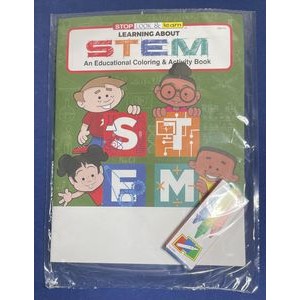 Learning About STEM Coloring Book Fun Pack