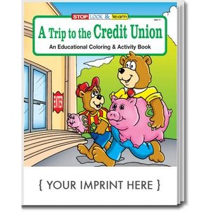 A Trip to the Credit Union Coloring & Activity Book