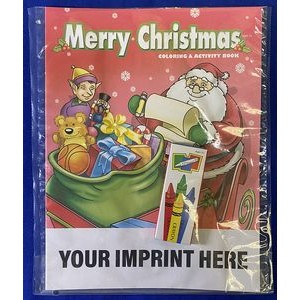 Merry Christmas Coloring & Activity Book Fun Pack