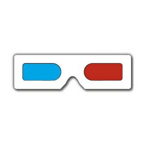 3D Glasses - Mini Hand Held Red/Cyan - Stock