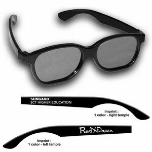 3D Glasses - Plastic Circular Polarized - Custom Imprint