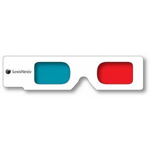 3D Glasses - Hand Held- Red/Cyan Lenses