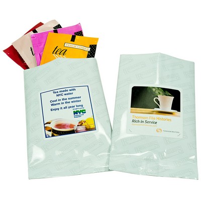 Flavored Tea Sampler - White Foil Packaging