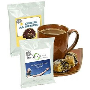 Healthcare Hot Chocolate w/Printed Label (White)