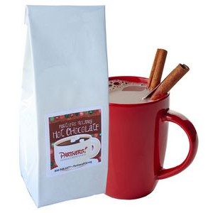 8 Oz. Hot Chocolate Bag (White)