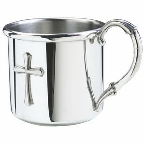 Easton 5 Oz. Baby Cup With Cross