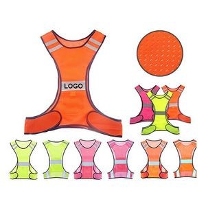 Mesh Reflective High Visibility Running Safety Vest