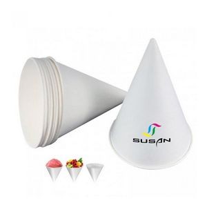 Eco-Friendly White Cone Cups