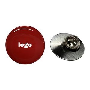 Epoxy Round Pin Badge