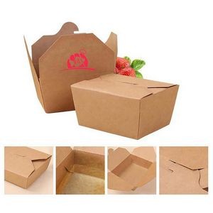Disposable Kraft Takeout Box