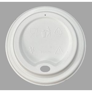 White Eco-Choice Double Wall Lid