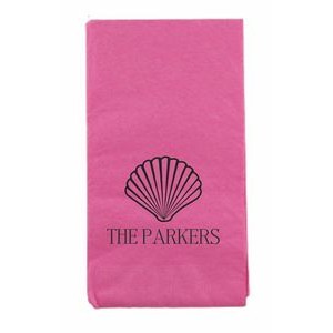 Candy Pink 3 Ply Paper Guest Towels