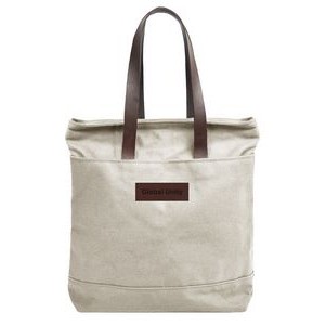 State Street Tote Bag (Natural Canvas)
