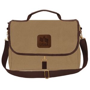 Messenger Bag (Dyed Canvas/Leather)
