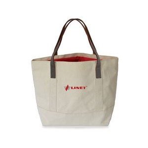 Natural Canvas Large Urban Two-Tone Tote