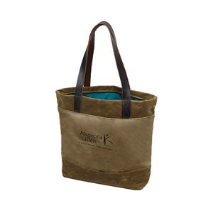Island Tote (Dyed Canvas/Waxed Trim)