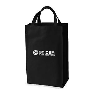 Full Gusset Grocery Totes w/Top Stitched Vertical Edges
