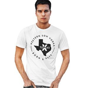 White T-Shirt 1 Color Screen Print - Low Volume Pricing