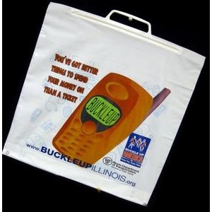 1.75 Mil Rigid Handle Bag (17"x14"x3")