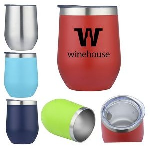 12 Oz. Double Wall Vacuum Wine Cup