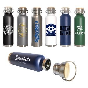20 Oz. Double Walled Stainless Steel Vacuum Insulated Sport Water Bottle