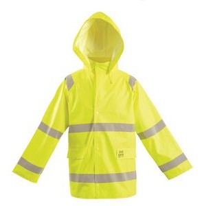 Occunomix® Flame Resistant Hi-Vis Rain Jacket
