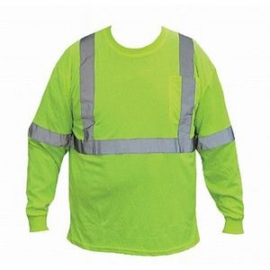Forester® Class 2 Hi Vis Long Sleeve Pocket T-Shirt