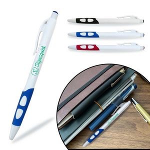 Rubber Grip Value Economy Pen - Full Color