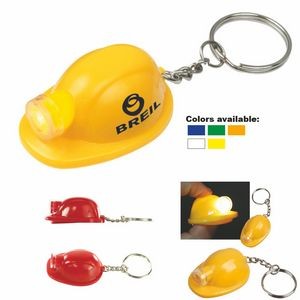 Safety Helmet Flashlight Keychain