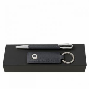 Set HUGO BOSS (ballpoint pen & key ring)