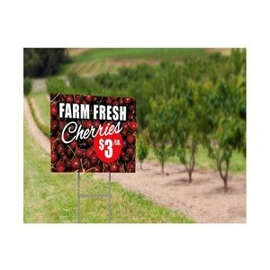 Full Color Printed Large Corrugated Yard Sign