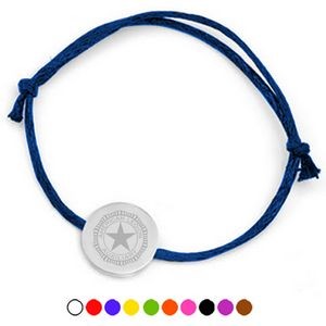 Unisex Metal Tag Bracelet