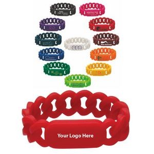 Link Colorful Silicone Bracelet