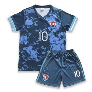 Treble Personalized Soccer Uniform - Jersey and Shorts Set