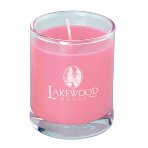 3 Oz. Clear Glass Votive Candle
