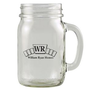 16 Oz. The Entertainer Drinking Glass Jar