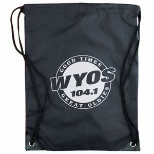 Sports Bag With Drawstring (Black Only)