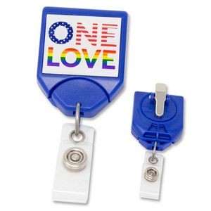 B-REEL™ ONE LOVE Pride Design Badge Reels