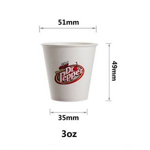 3 Oz. 60ml Disposable Paper Cups