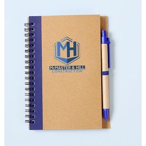 Natural Notebook With Pen
