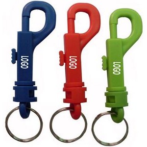 Plastic Bolt Snap Hook Key Holders