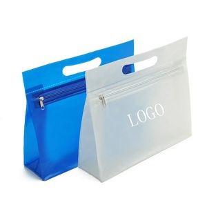Waterproof Zipper Cosmetic Tote Bag