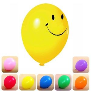 9" Dia. Printed Colorful Balloon