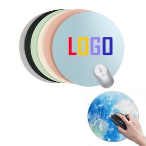 3MM Full Color Round Rubber Mouse Pad
