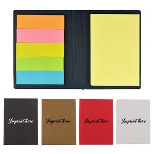 Hard Cover Eco Sticky Notes & Flag Book