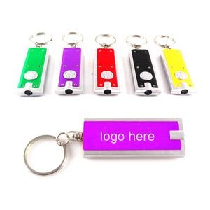 LED Key Tag/Keychain W/ Flashlight