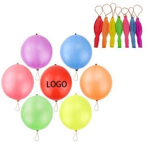 18" Punch Balloons w/Rubber Band Handle